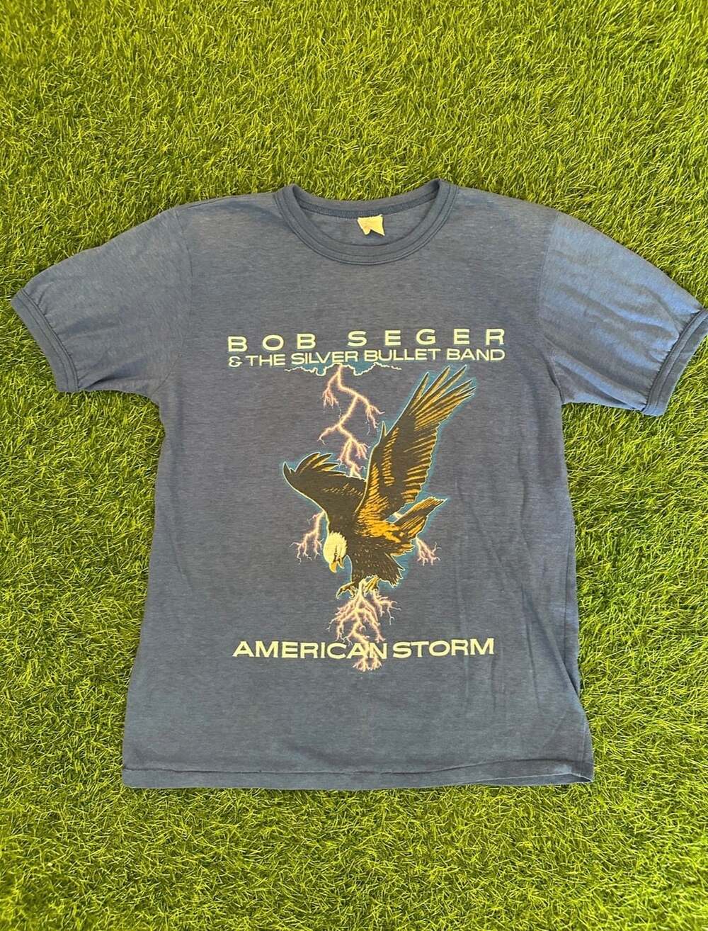 Vintage 1986-1987 Bob Seger & The Silver Bullet Band American Storm Tour T-Shirt